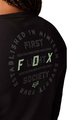 FOX Kurzarm Fahrradtrikot - RANGER 3/4 LADY - Schwarz