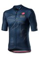 CASTELLI Kurzarm Fahrradtrikot - GIRO STELVIO 2020 - Blau