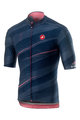 CASTELLI Kurzarm Fahrradtrikot - GAVIA MORTILO 2019 - Blau/Rosa