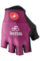 CASTELLI Fingerlose Fahrradhandschuhe - GIRO D'ITALIA - Lila