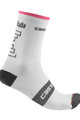 CASTELLI Klassische Fahrradsocken - GIRO 2019 - Weiß