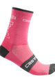 CASTELLI Klassische Fahrradsocken - GIRO 2019  - Rosa