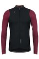 GOBIK Langarm Fahrradtrikot für den Winter - PACER BLEND - Elfenbein/Schwarz/bordeaux