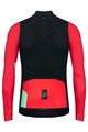 GOBIK Langarm Fahrradtrikot für den Winter - COBBLE BLEND - Elfenbein/Rosa/Schwarz