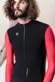 GOBIK Langarm Fahrradtrikot für den Winter - COBBLE BLEND - Elfenbein/Rosa/Schwarz