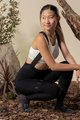 GOBIK Lange Fahrradhose mit Trägern - LIMITED 5.0 K9 LADY - Schwarz