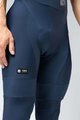 GOBIK Lange Fahrradhose mit Trägern - ABSOLUTE 6.0 K10 - Blau