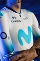 GOBIK Kurzarm Fahrradtrikot - ODYSSEY MOVISTAR TEAM THE ICEBERG TDF23 - Blau/Weiß