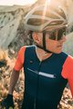 GOBIK Kurzarm Fahrradtrikot - CX PRO 2.0 - Orange/Blau