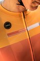 GOBIK Kurzarm Fahrradtrikot - STARK NECTAR - Grün/Orange/Weiß