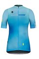 GOBIK Kurzarm Fahrradtrikot - STARK ZIRCON LADY - Blau/Hellblau