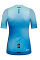 GOBIK Kurzarm Fahrradtrikot - STARK ZIRCON LADY - Blau/Hellblau