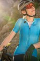 GOBIK Kurzarm Fahrradtrikot - STARK ZIRCON LADY - Blau/Hellblau