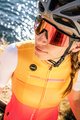 GOBIK Kurzarm Fahrradtrikot - STARK MANGO LADY - Orange/Weiß