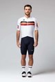 GOBIK Kurzarm Fahrradtrikot - ATTITUDE 2.0 - Schwarz/Orange/Weiß/bordeaux