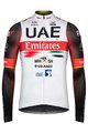 GOBIK Langarm Fahrradtrikot für den Winter - UAE 2022 PACER - Weiß/Rot