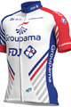 ALÉ Kurzarm Fahrradtrikot - GROUPAMA FDJ 2018 - Weiß/Blau/Rot