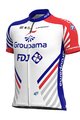 ALÉ Kurzarm Fahrradtrikot - GROUPAMA FDJ 2020 - Blau/Rot/Weiß