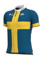 ALÉ Kurzarm Fahrradtrikot - GROUPAMA FDJ 2020 - Gelb/Blau