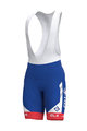ALÉ Kurze Fahrradhose mit Trägern - GROUPAMA FDJ 2019 - Weiß/Rot/Blau