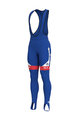 ALÉ Lange Fahrradhose mit Trägern - GROUPAMA FDJ 19 WNT - Blau