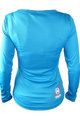 HAVEN Langarm Fahrradtrikot für den Sommer - AMAZON LADY LONG MTB - Blau/Rosa