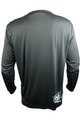 HAVEN Langarm Fahrradtrikot für den Sommer - NAVAHO LONG MTB - Weiß/Schwarz