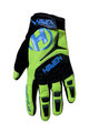 HAVEN Langfinger-Fahrradhandschuhe - DEMO POLAR - Blau/Grün/Schwarz