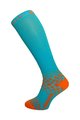 HAVEN Fahrradkniestrümpfe - EVOTEC COMAX - Blau/Orange