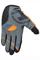 HAVEN Langfinger-Fahrradhandschuhe - SINGLETRAIL LONG - Schwarz/Orange