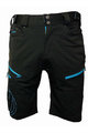 HAVEN Fahrradshorts ohne Träger - NAVAHO SLIMFIT - Schwarz/Blau