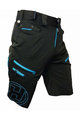 HAVEN Fahrradshorts ohne Träger - NAVAHO SLIMFIT - Schwarz/Blau