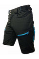 HAVEN Fahrradshorts ohne Träger - NAVAHO SLIMFIT - Schwarz/Blau