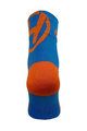 HAVEN Klassische Fahrradsocken - LITE SILVER NEO - Orange/Blau