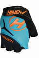 HAVEN Fingerlose Fahrradhandschuhe - DEMO KIDS - Blau/Orange