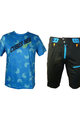 HAVEN MTB Radtrikot und Hose - CUBES NEO II - Blau/Schwarz