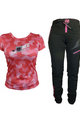 HAVEN MTB Radtrikot und Hose - PEARL NEO LADY - Schwarz/Rosa