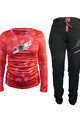 HAVEN MTB Radtrikot und Hose - PEARL NEO LONG - Rosa/Schwarz