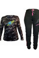 HAVEN MTB Radtrikot und Hose - PEARL NEO LONG - Schwarz