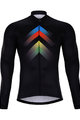 HOLOKOLO Langarm Fahrradtrikot für den Winter - HYPER WINTER  - Schwarz/mehrfarbig