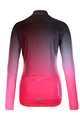 HOLOKOLO Langarm Fahrradtrikot für den Winter - DAZZLE LADY WINTER - Rosa/Schwarz