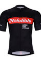 HOLOKOLO Kurzarm Fahrradtrikot - OBSIDIAN - Rot/Schwarz