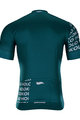 HOLOKOLO Kurzarm Radtrikot und Shorts - SHAMROCK - Blau/Schwarz