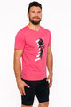 NU. BY HOLOKOLO Kurzarm Fahrrad-Shirt - GIRO II - Rosa