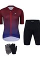 HOLOKOLO Fahrrad-Multipack - INFINITY LADY - Blau/Schwarz/bordeaux
