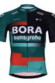 BONAVELO Kurzarm Fahrradtrikot - BORA 2023 - Schwarz/Grün/Rot