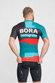 BONAVELO Kurzarm Fahrradtrikot - BORA 2023 - Schwarz/Grün/Rot