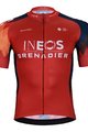 BONAVELO Kurzarm Fahrradtrikot - INEOS GRENADIERS '25 - Rot/Blau