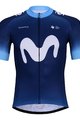 BONAVELO Kurzarm Radtrikot und Shorts - MOVISTAR 2024 - Schwarz/Blau