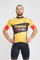 BONAVELO Kurzarm Fahrradtrikot - JUMBO-VISMA 2023 - Schwarz/Gelb